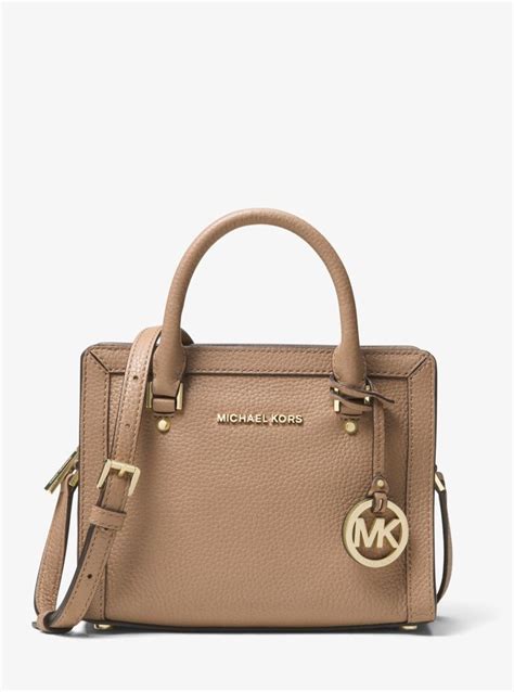 michael kors dark khaki collins|Michael Kors Collins Medium Leather Messenger In Dark Khaki.